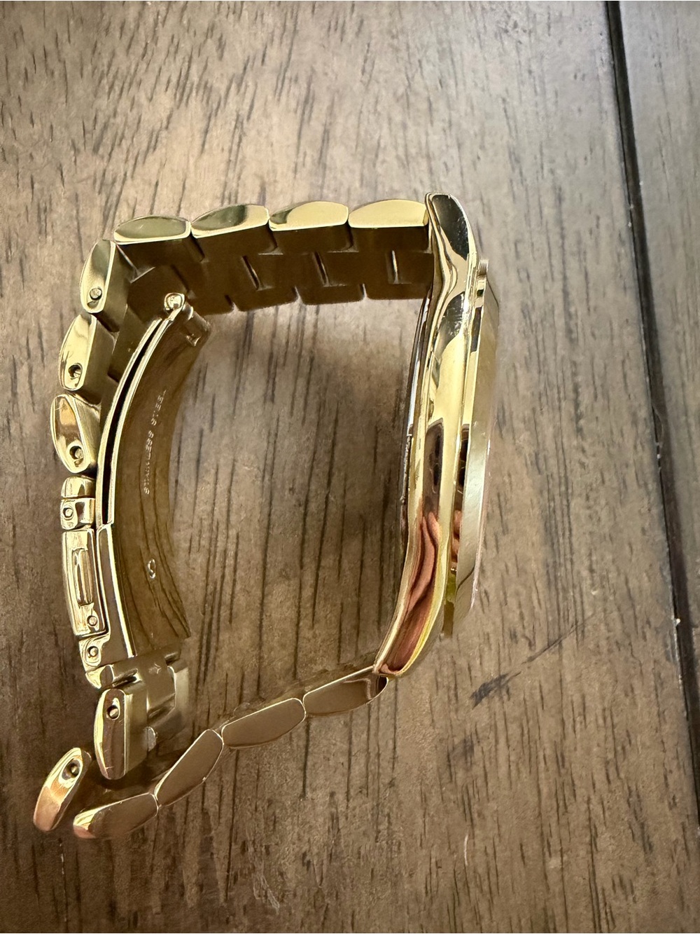 Michael Kors MK3264 Gold Watch with Pink Dial - Picture 4 of 12